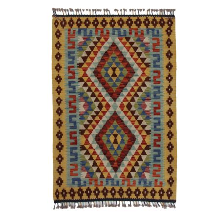 Kilim szőnyeg Chobi 150x100 kézi szövésű afgán gyapjú kilim