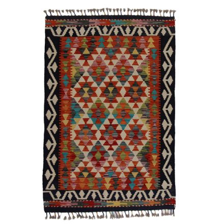 Kilim szőnyeg Chobi 154x103 kézi szövésű afgán gyapjú kilim