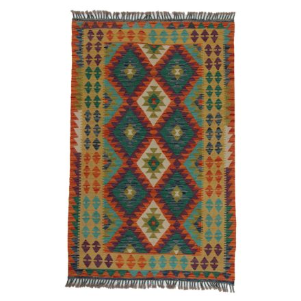 Kilim szőnyeg Chobi 168x107 kézi szövésű afgán gyapjú kilim