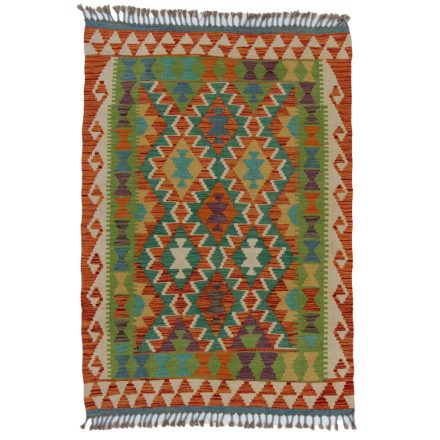 Afgán Kilim szőnyeg 146x103 kézi szövésű etnikai kilim