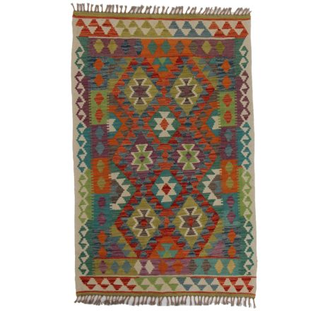 Chobi Kilim szőnyeg 163x105 kézi szövésű gyapjú kilim