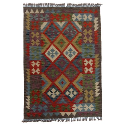 Kilim szőnyeg Chobi 152x107 kézi szövésű afgán gyapjú kilim