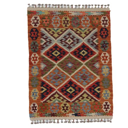 Afgán Kilim szőnyeg 114x85 kézi szövésű etnikai kilim