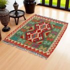 Kilim szőnyeg Chobi 120x87 kézi szövésű afgán gyapjú kilim