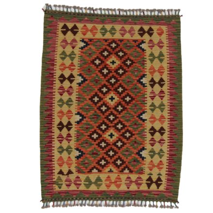 Afgán Kilim szőnyeg 113x87 kézi szövésű etnikai kilim