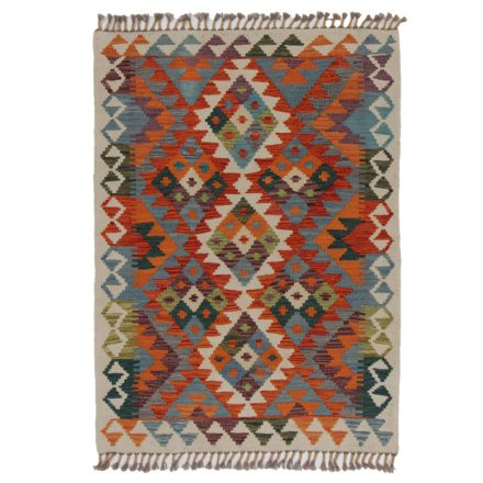 Chobi Kilim szőnyeg 125x90 kézi szövésű gyapjú kilim