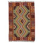 Kilim szőnyeg Chobi 126x86 kézi szövésű afgán gyapjú kilim