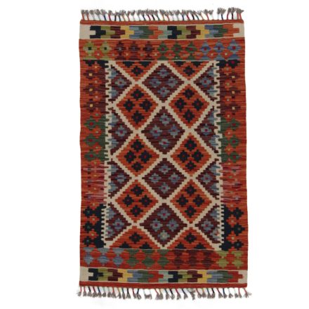 Afgán Kilim szőnyeg Chobi 125x75 kézi szövésű etnikai kilim