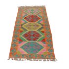 Kilim futószőnyeg Chobi 66x178 kézi szövésű afgán gyapjú kilim