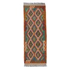 Kilim futószőnyeg Chobi 76x202 kézi szövésű afgán gyapjú kilim