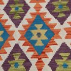 Kilim futószőnyeg Chobi 76x202 kézi szövésű afgán gyapjú kilim