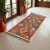 Kilim futószőnyeg Chobi 67x194 kézi szövésű afgán gyapjú kilim