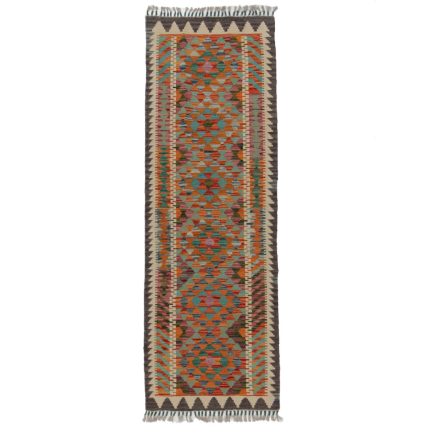 Kilim szőnyeg Chobi 64x188 kézi szövésű afgán gyapjú kilim