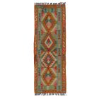 Kilim futószőnyeg Chobi 76x206 kézi szövésű afgán gyapjú kilim