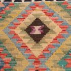 Kézi szövésű Kilim szőnyeg Chobi 62x85 afgán gyapjú kilim