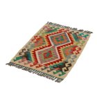 Kilim szőnyeg Chobi 62x80 kézi szövésű afgán gyapjú kilim
