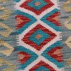 Kilim szőnyeg Chobi 94x58 kézi szövésű afgán gyapjú kilim
