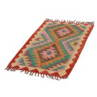 Kilim szőnyeg Chobi 94x63 kézi szövésű afgán gyapjú kilim