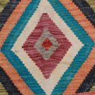 Kilim szőnyeg Chobi 87x65 kézi szövésű afgán gyapjú kilim