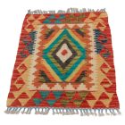 Kilim szőnyeg Chobi 85x59 kézi szövésű afgán gyapjú kilim