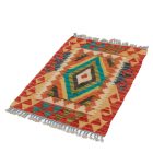 Kilim szőnyeg Chobi 85x59 kézi szövésű afgán gyapjú kilim