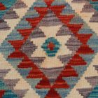 Kilim szőnyeg Chobi 88x67 kézi szövésű afgán gyapjú kilim