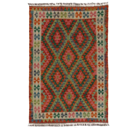 Kilim szőnyeg Chobi 118x186 kézi szövésű afgán gyapjú kilim