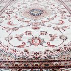 Klasszikus szőnyeg bézs Isfahan 140x200 gépi szőnyeg  1029C140200