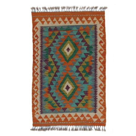 Kilim szőnyeg Chobi 81x125 kézi szövésű afgán gyapjú kilim