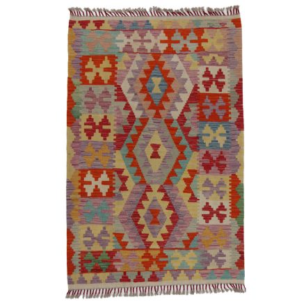 Kilim szőnyeg Chobi 152x101 kézi szövésű afgán gyapjú kilim