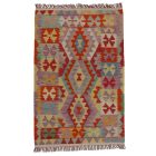 Kilim szőnyeg Chobi 152x101 kézi szövésű afgán gyapjú kilim
