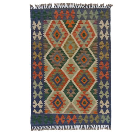 Afgán Kilim szőnyeg 148x101 kézi szövésű etnikai kilim