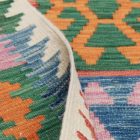 Chobi Kilim szőnyeg 154x104 kézi szövésű afgán gyapjú kilim