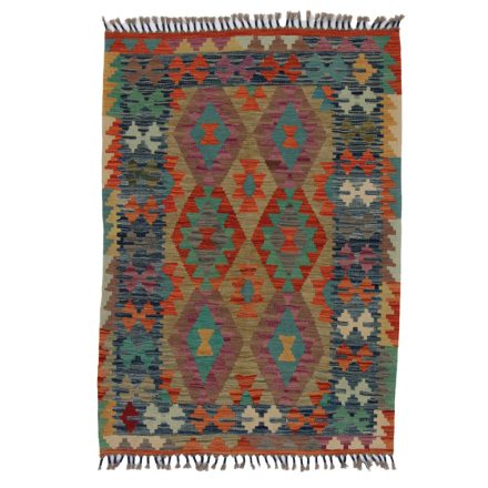 Kilim szőnyeg Chobi 151x107 kézi szövésű afgán gyapjú kilim