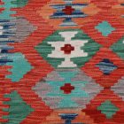 Kilim szőnyeg Chobi 147x100 kézi szövésű afgán gyapjú kilim