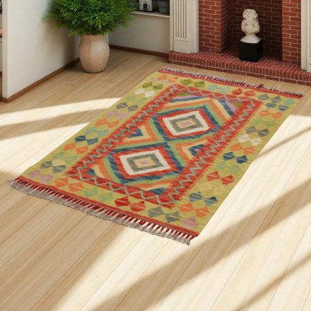 Afgán Kilim szőnyeg Chobi 128x87 kézi szövésű etnikai kilim