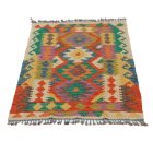 Kilim szőnyeg Chobi 83x128 kézi szövésű afgán gyapjú kilim