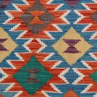 Chobi Kilim szőnyeg 121x82 kézi szövésű afgán gyapjú kilim