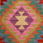 Chobi Kilim szőnyeg 122x83 kézi szövésű afgán gyapjú kilim