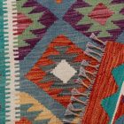 Chobi Kilim szőnyeg 123x79 kézi szövésű afgán gyapjú kilim