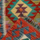 Kilim szőnyeg Chobi 80x112 kézi szövésű afgán gyapjú kilim
