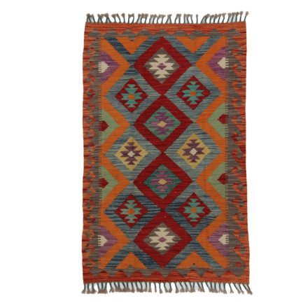 Kilim szőnyeg Chobi 125x79 kézi szövésű afgán gyapjú kilim