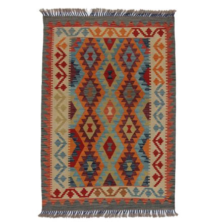 Chobi Kilim szőnyeg 150x105 kézi szövésű gyapjú kilim