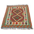 Afgán Kilim szőnyeg Chobi 125x84 kézi szövésű etnikai kilim