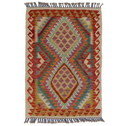 Kilim szőnyeg Chobi 115x81 kézi szövésű afgán gyapjú kilim