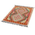 Kilim szőnyeg Chobi 115x81 kézi szövésű afgán gyapjú kilim