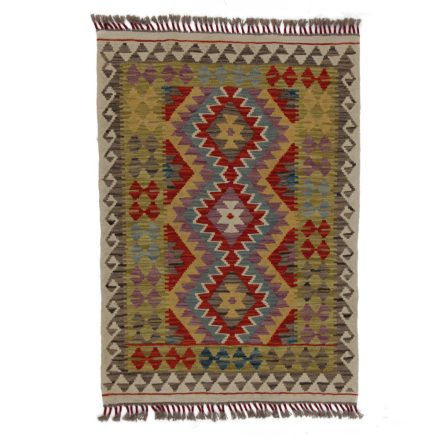 Kilim szőnyeg Chobi 87x122 kézi szövésű afgán gyapjú kilim