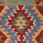 Kilim szőnyeg Chobi 87x122 kézi szövésű afgán gyapjú kilim