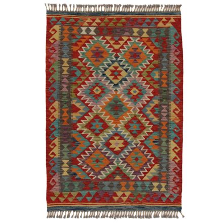 Kilim szőnyeg Chobi 148x102 kézi szövésű afgán gyapjú kilim