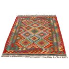 Kilim szőnyeg Chobi 148x102 kézi szövésű afgán gyapjú kilim
